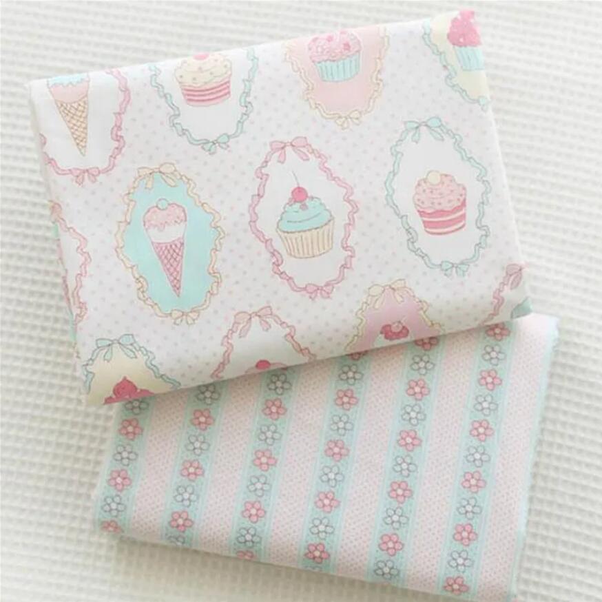 Baby Products Lotion - Syunss Ice Cream Printed Cotton Fabric
