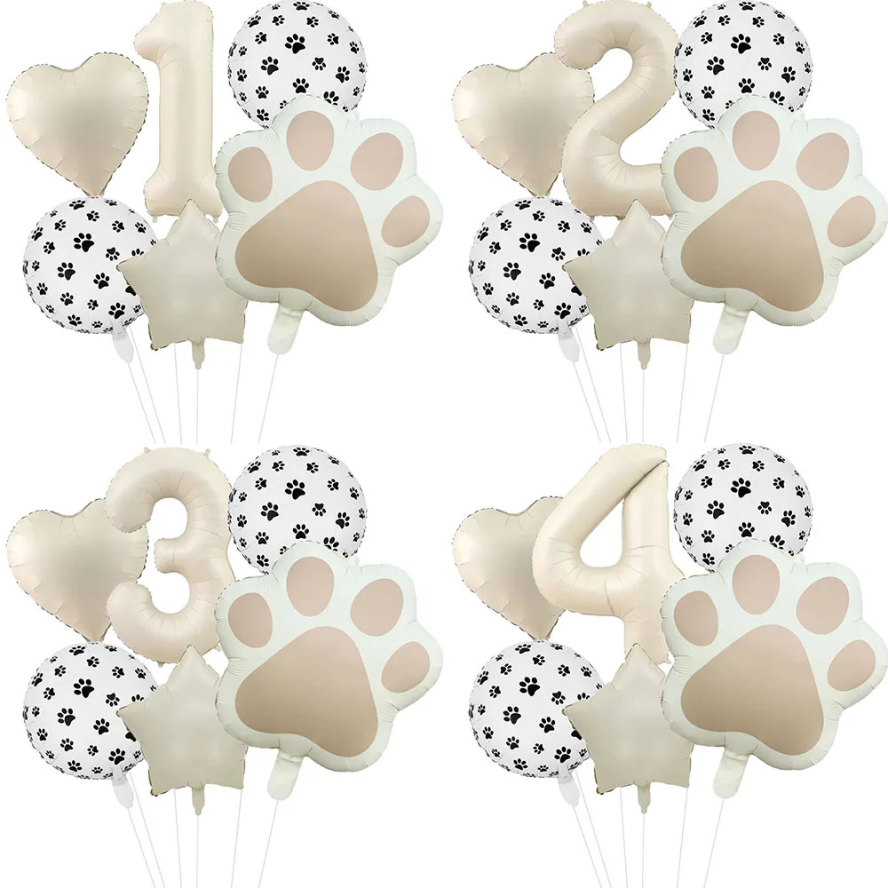 6pcs Animal Let's Pawty Dog Ca – Baby Products Lotion recenzja i cena