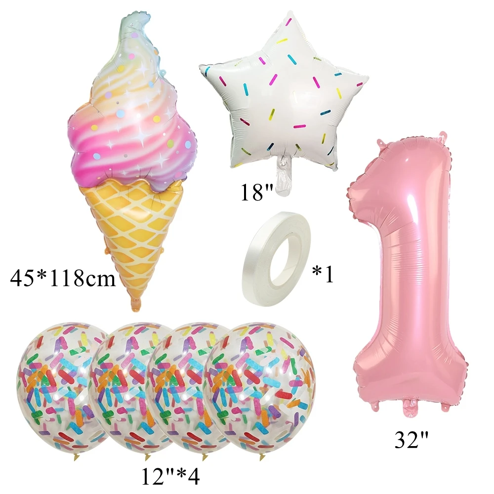 8 Pcs Donut Ice Cream Star Bal – Baby Products Lotion recenzja i cena