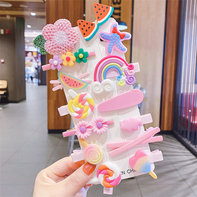 14pcs Set Of Hair Clips For Gi – Baby Products Lotion recenzja i cena