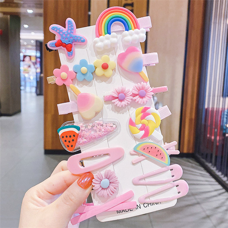 14pcs Set Of Hair Clips For Gi – Baby Products Lotion recenzja i cena