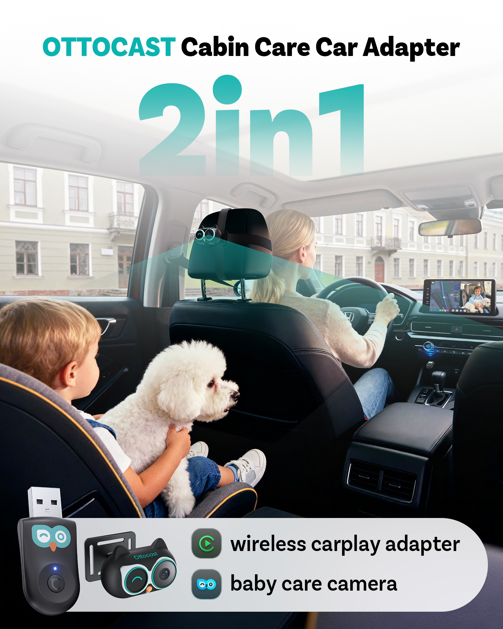 OTTOCAST Cabin Care Wireless C – Baby Monitor Sensor recenzja i cena
