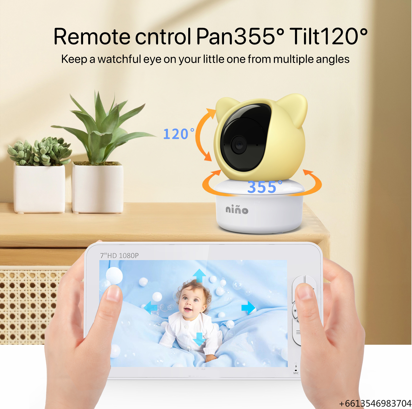 7inch 1080P WiFi Video Smartre – Baby Products App recenzja i cena