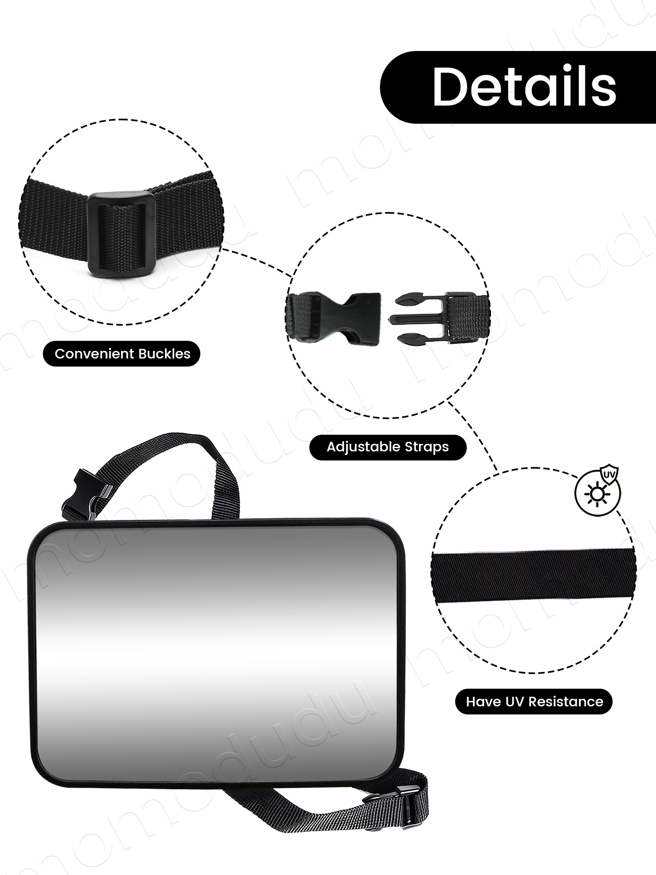 Baby Car Mirror Rearview Infan – Baby Monitor Sensor recenzja i cena